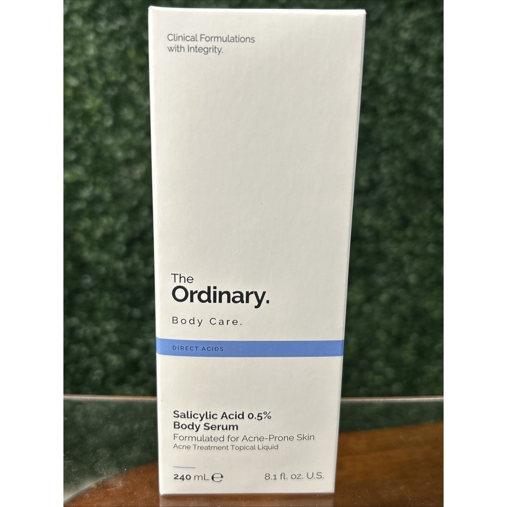 The Ordinary. Salicylic Acid 0.5% Body Serum  8.1oz/240ml New With Box